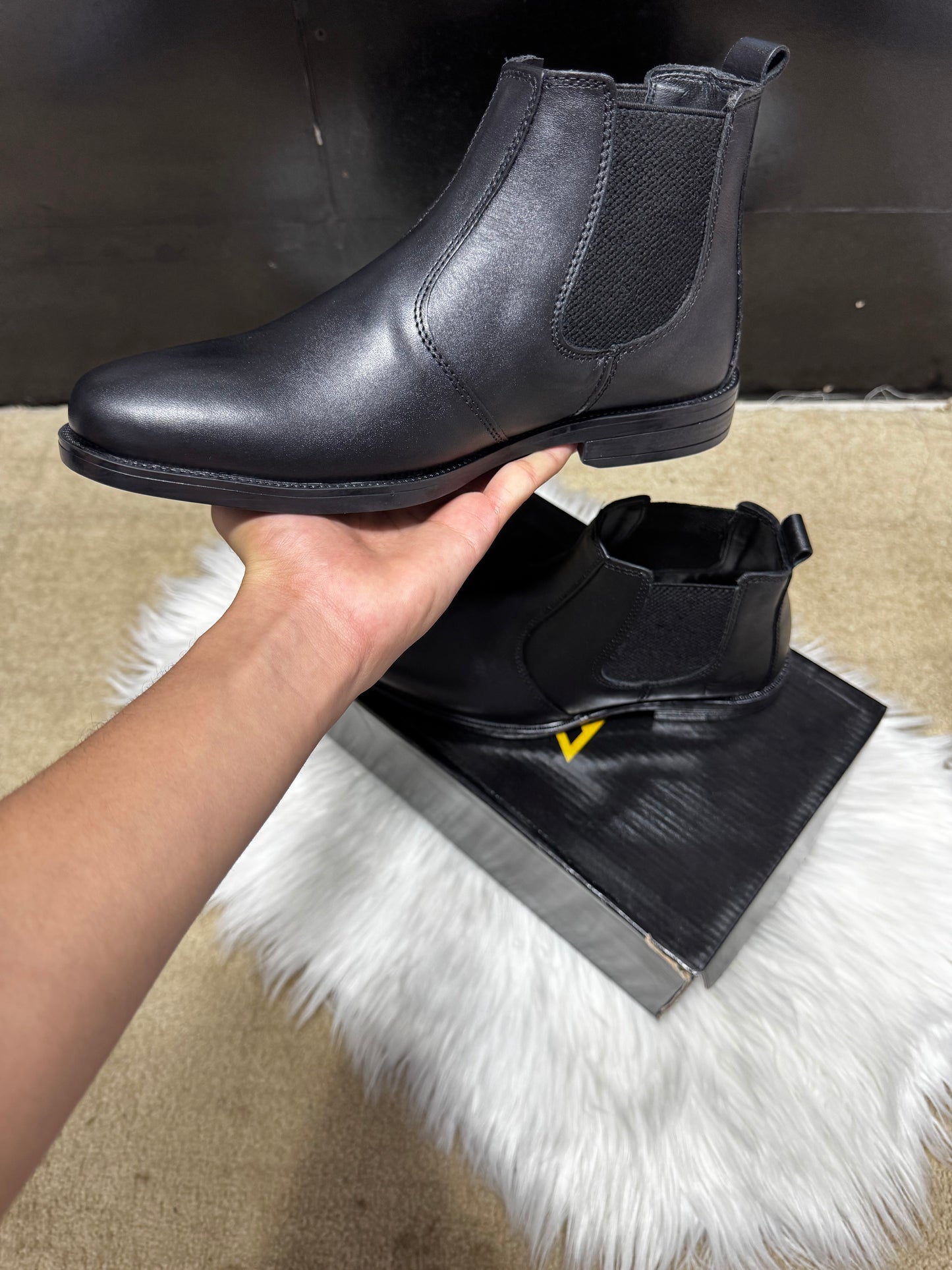 Leather Chelsea Boots