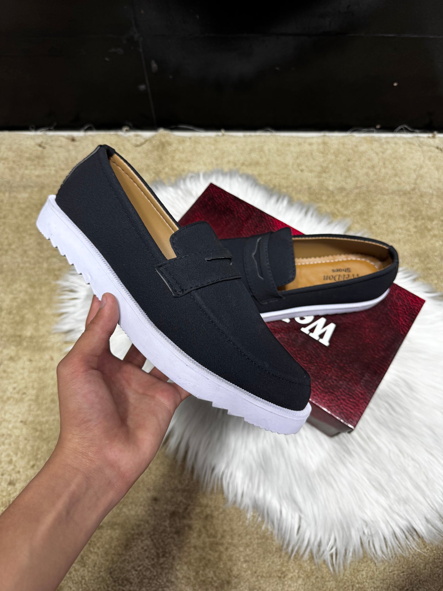 Mens suede shoes