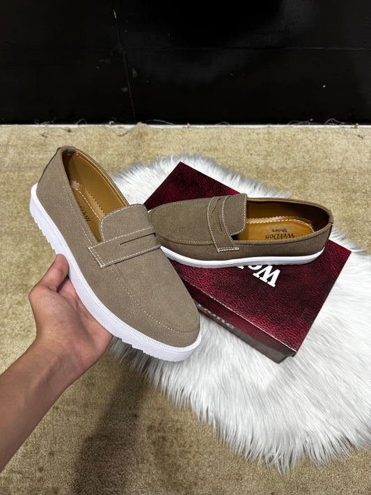 Suede shoes